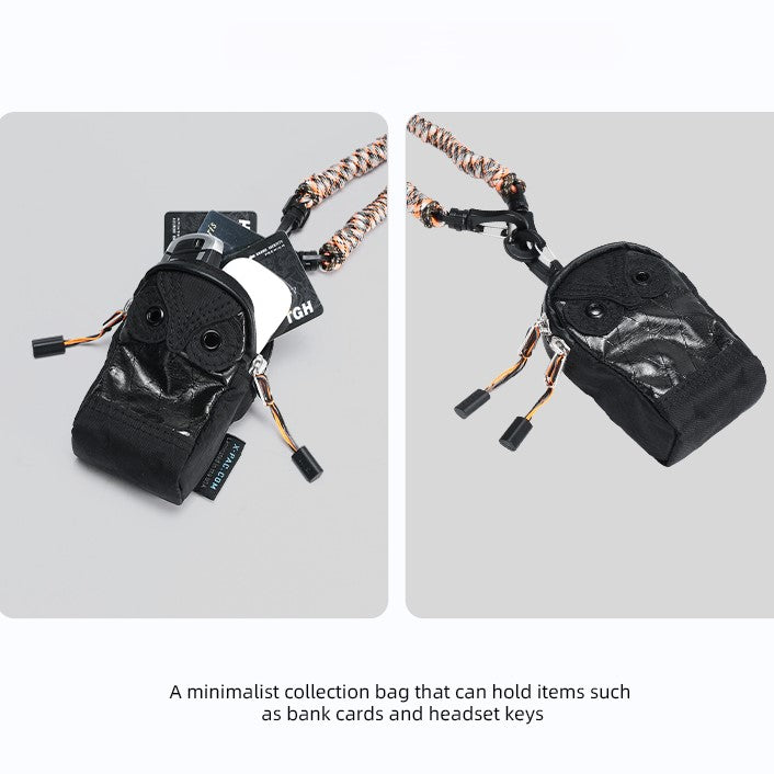 Owl Mini Pouch Multi-Functional Organizer - X-PAC EDC Key & Coin Holder