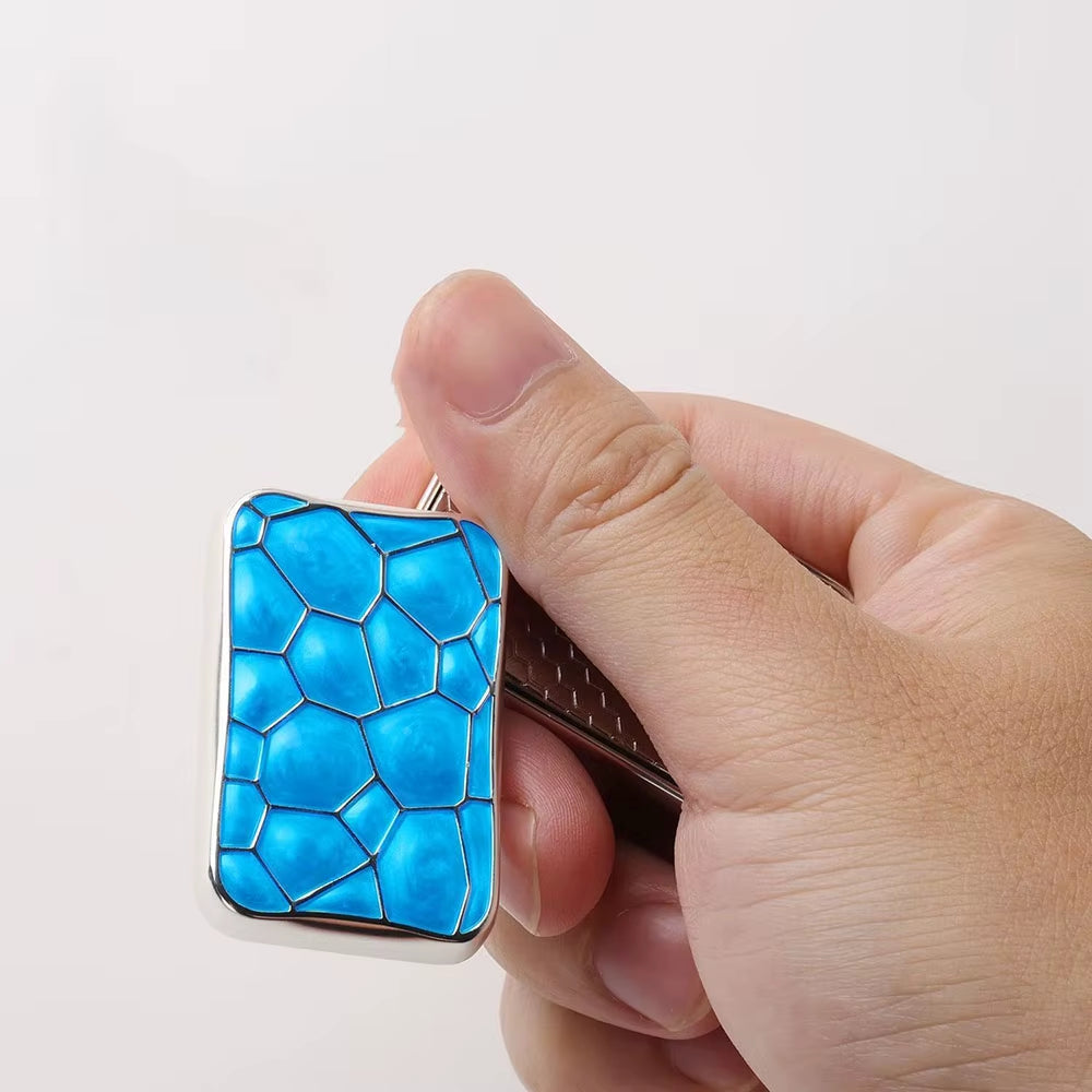 Magnetic Fidget Slider Full Metal Infinity Push Water Cube Stress Relief EDC Desk Toy