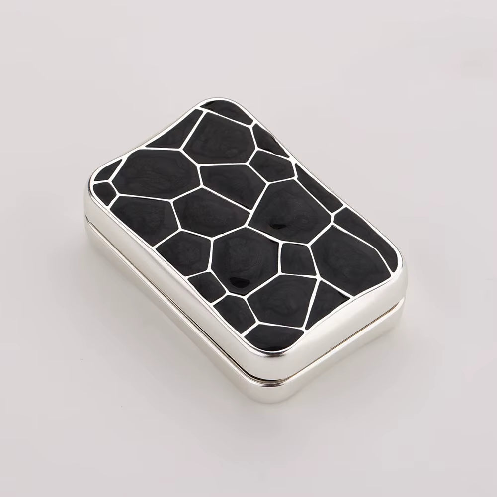 Magnetic Fidget Slider Full Metal Infinity Push Water Cube Stress Relief EDC Desk Toy