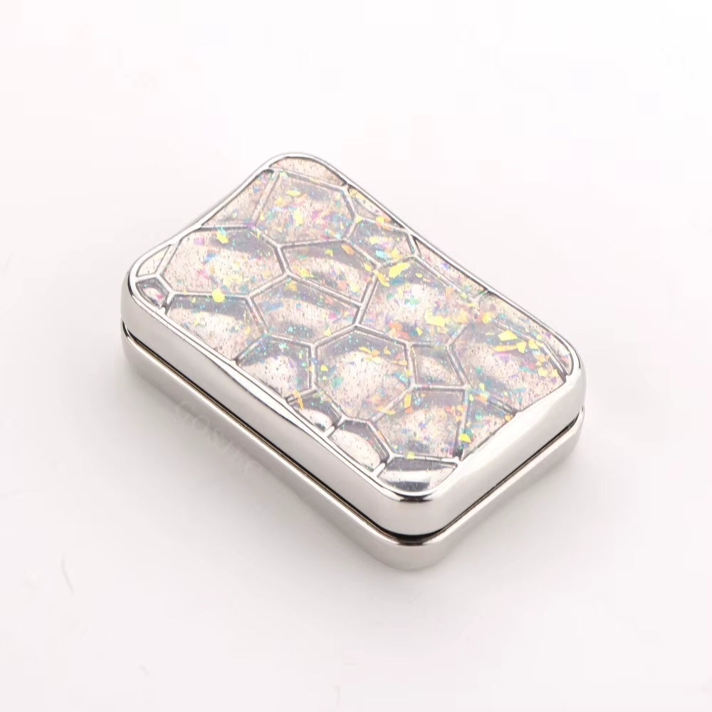 Magnetic Fidget Slider Full Metal Infinity Push Water Cube Stress Relief EDC Desk Toy