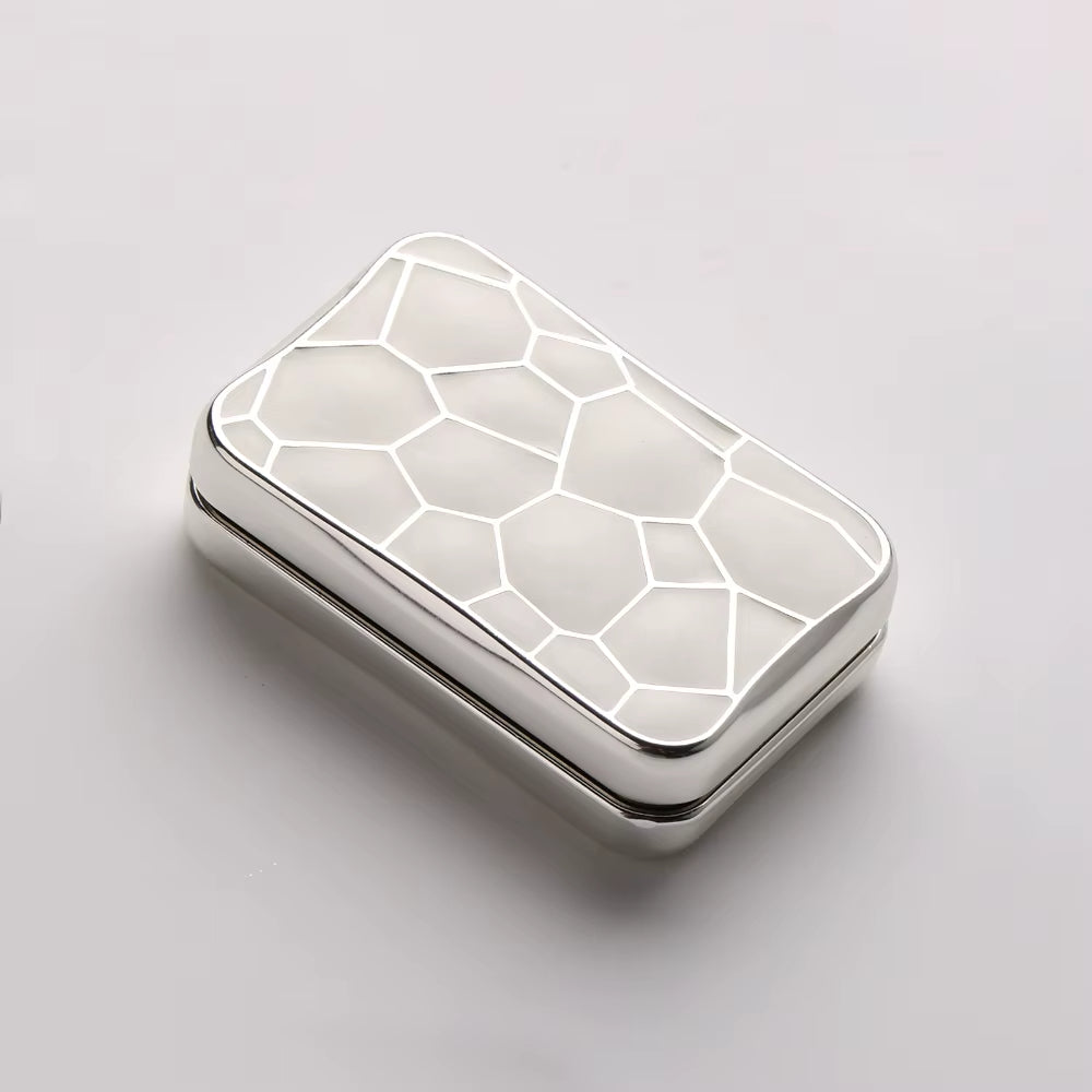 Magnetic Fidget Slider Full Metal Infinity Push Water Cube Stress Relief EDC Desk Toy