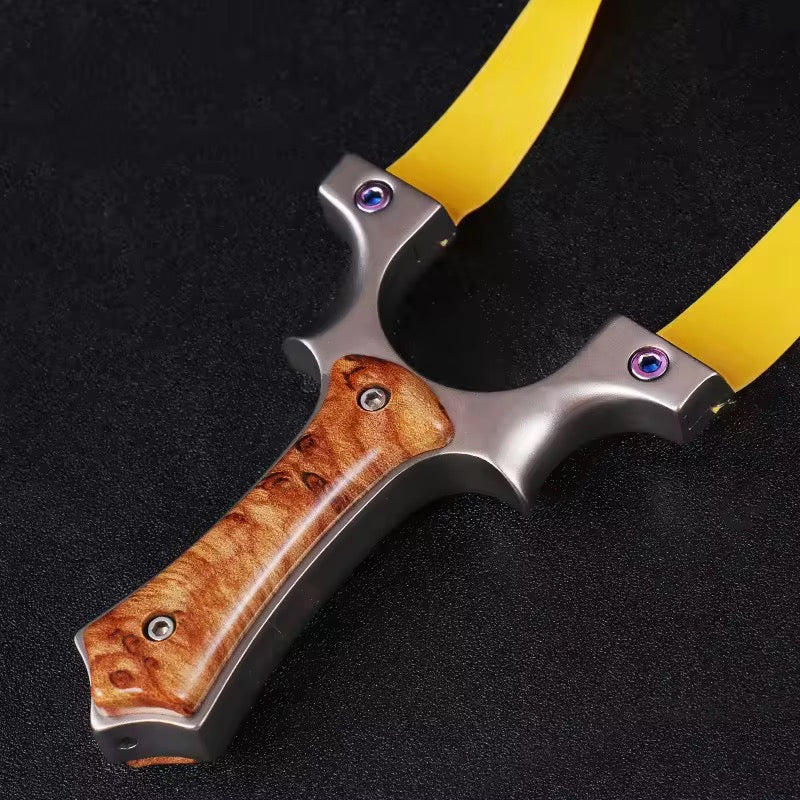 Tactical Slingshot – Stainless Steel Portable Lightweight Slingshot for Target Practice & Outdoor
