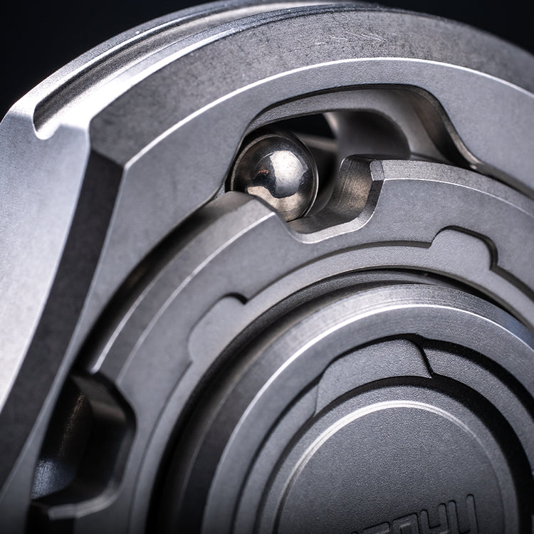 Titanium Compound Gyro Fidget Spinner - Multi-Axis Linkage Modular EDC Stress Relief