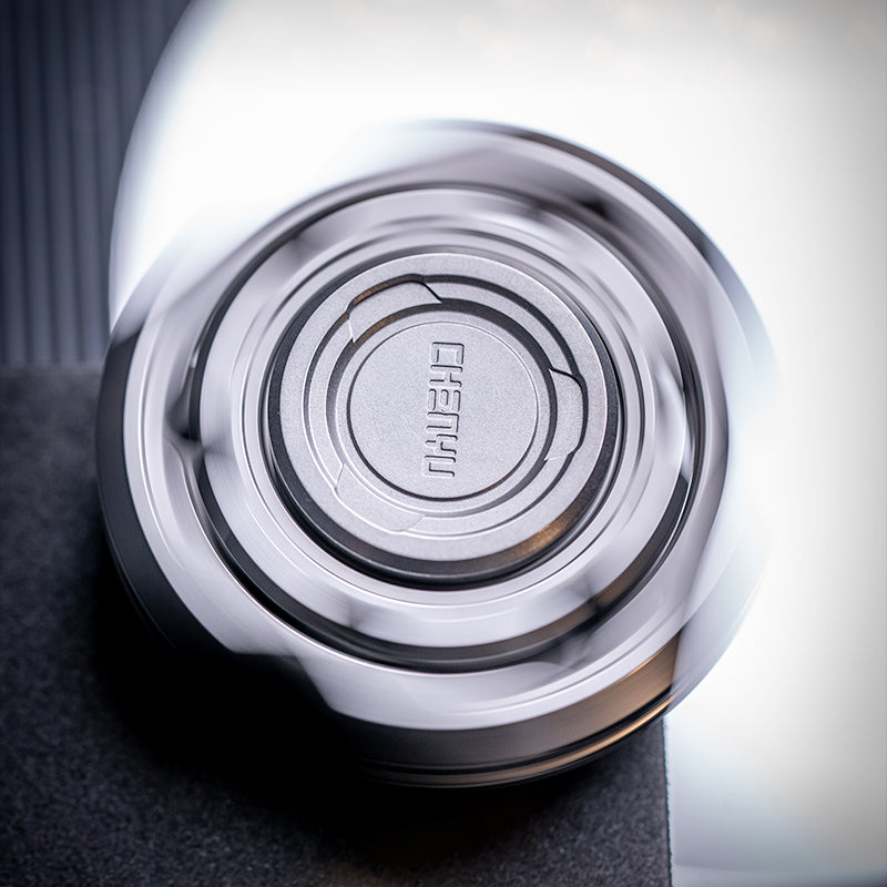 Titanium Compound Gyro Fidget Spinner - Multi-Axis Linkage Modular EDC Stress Relief