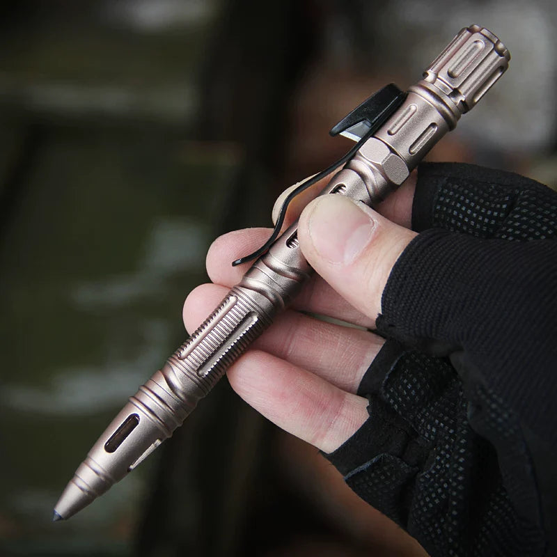 Tactical Pen Self Defense Tool – Tungsten Steel Glass Breaker EDC Pen