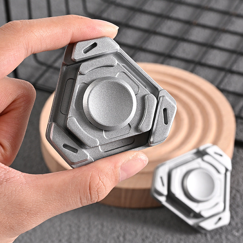 Gyro Heart Interactive Magnetic Metal Fidget Spinner - R188 Bearings with Zinc Alloy & Stainless Steel Options