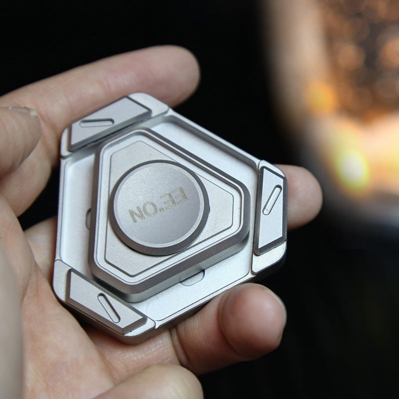 Gyro Heart Interactive Magnetic Metal Fidget Spinner - R188 Bearings with Zinc Alloy & Stainless Steel Options
