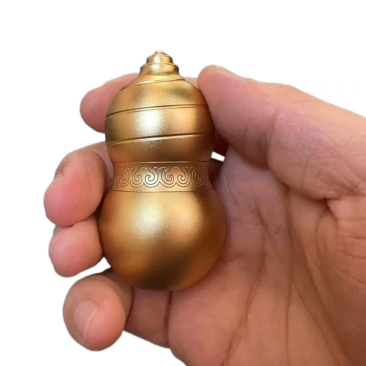 Fidget Spinner Aluminum Alloy Ratchet Mechanism - Cosmic Gourd Stellar Rhythm EDC Stress Relief