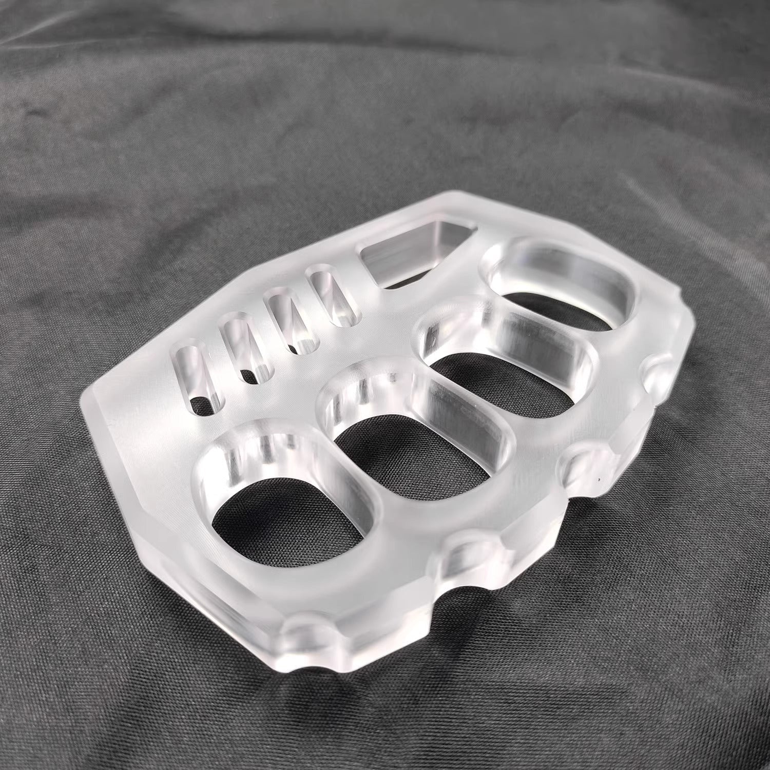 PVC Plastic Knuckles - Four Finger 14mm Ultra Thick Non-Metal Lightweight