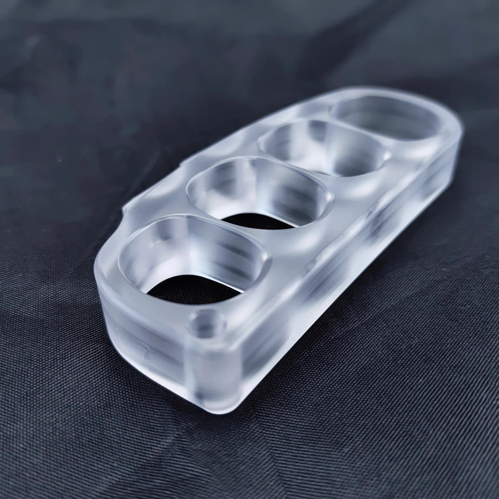 Plastic Knuckles | Pea Pod Knuckle Duster Self Defense Knuckles - Non-Metal Tactical Knuckles 30g