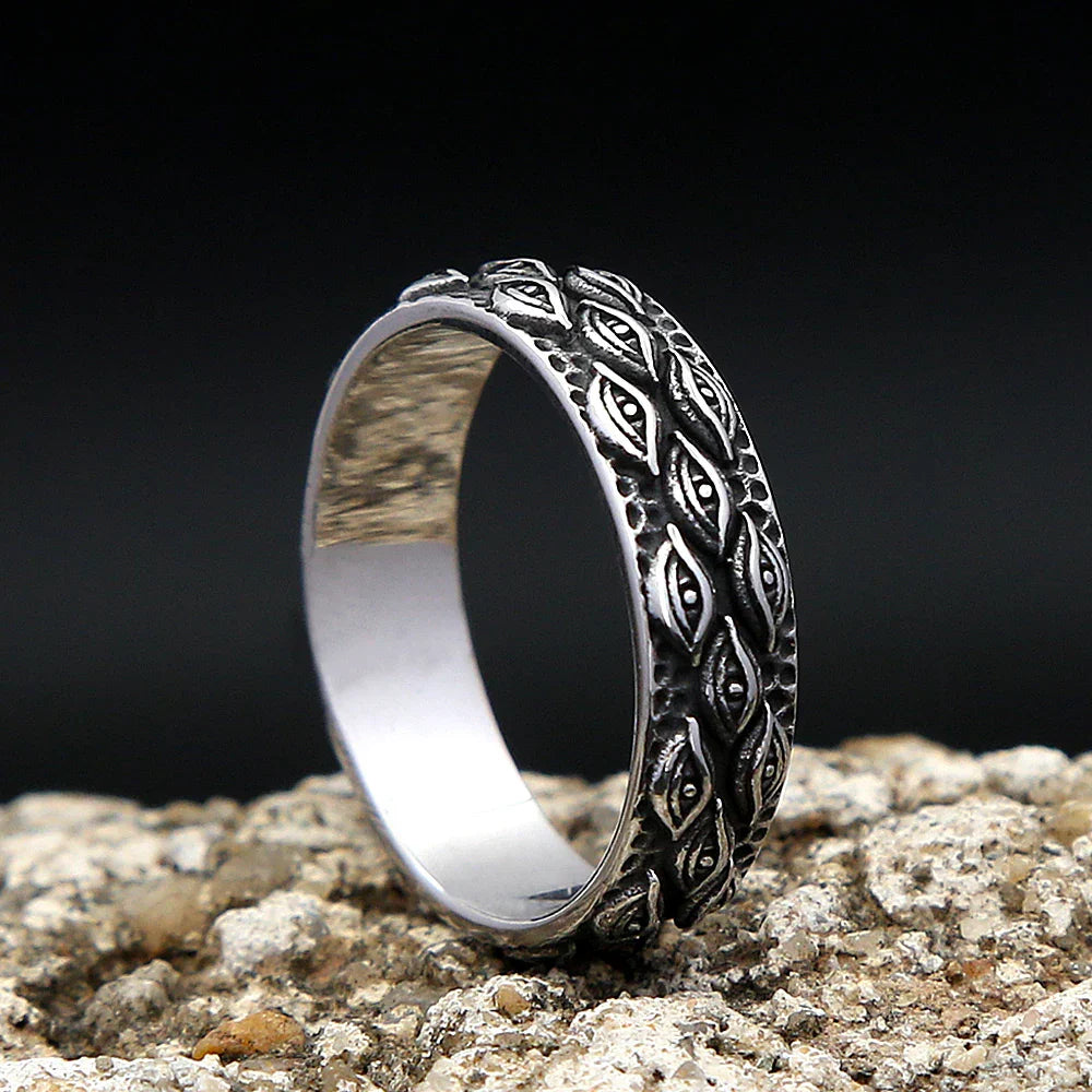 Gothic Ring – Mystic All Seeing Eye Punk Vintage Statement