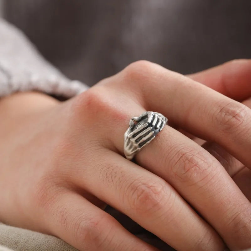 Eye Ring – Omnisight Guardian Peace Gothic Vintage Punk Statement