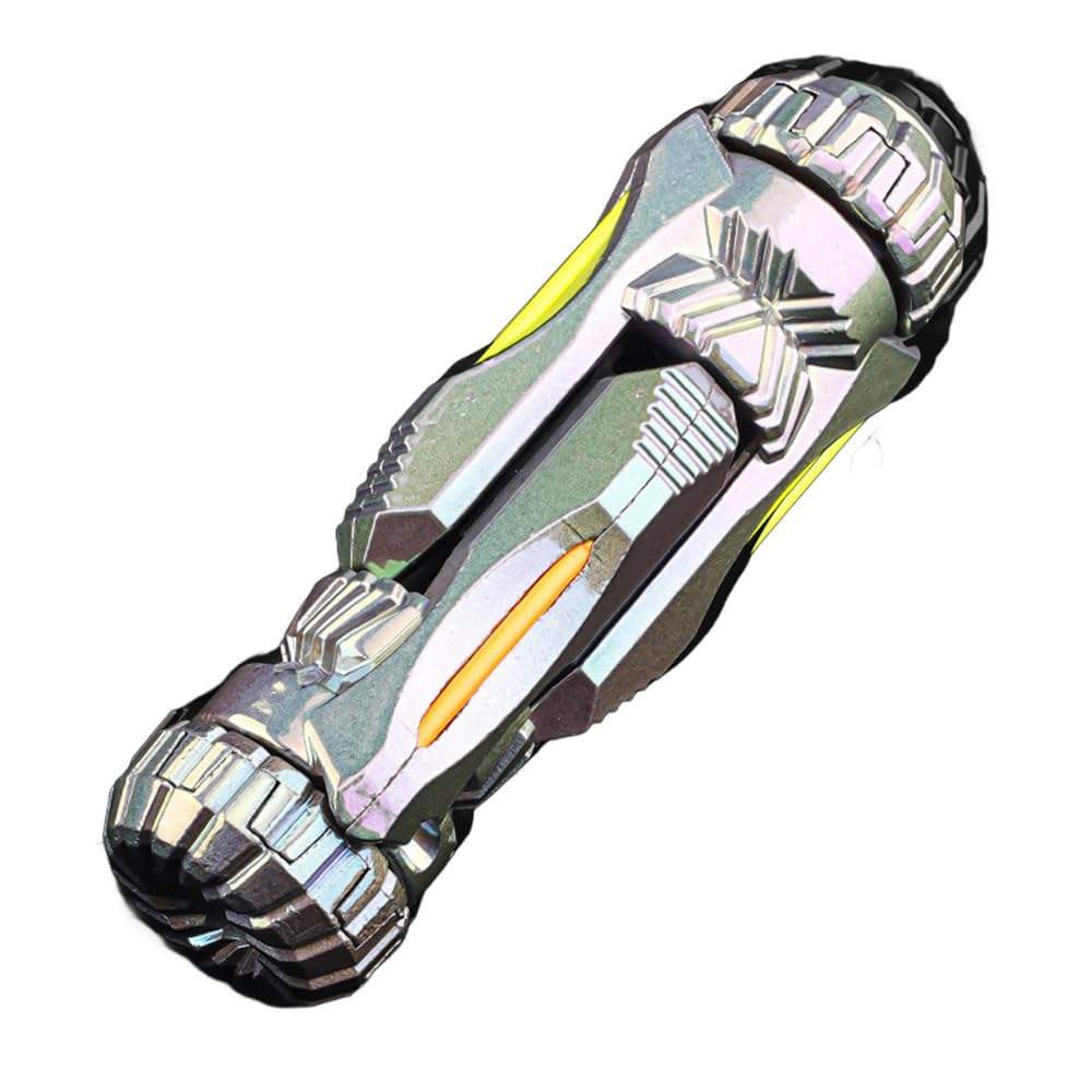 Vortex Blaster Mini Alloy EDC Toy | Shell Ejection & Glow Strip Fidget Blaster