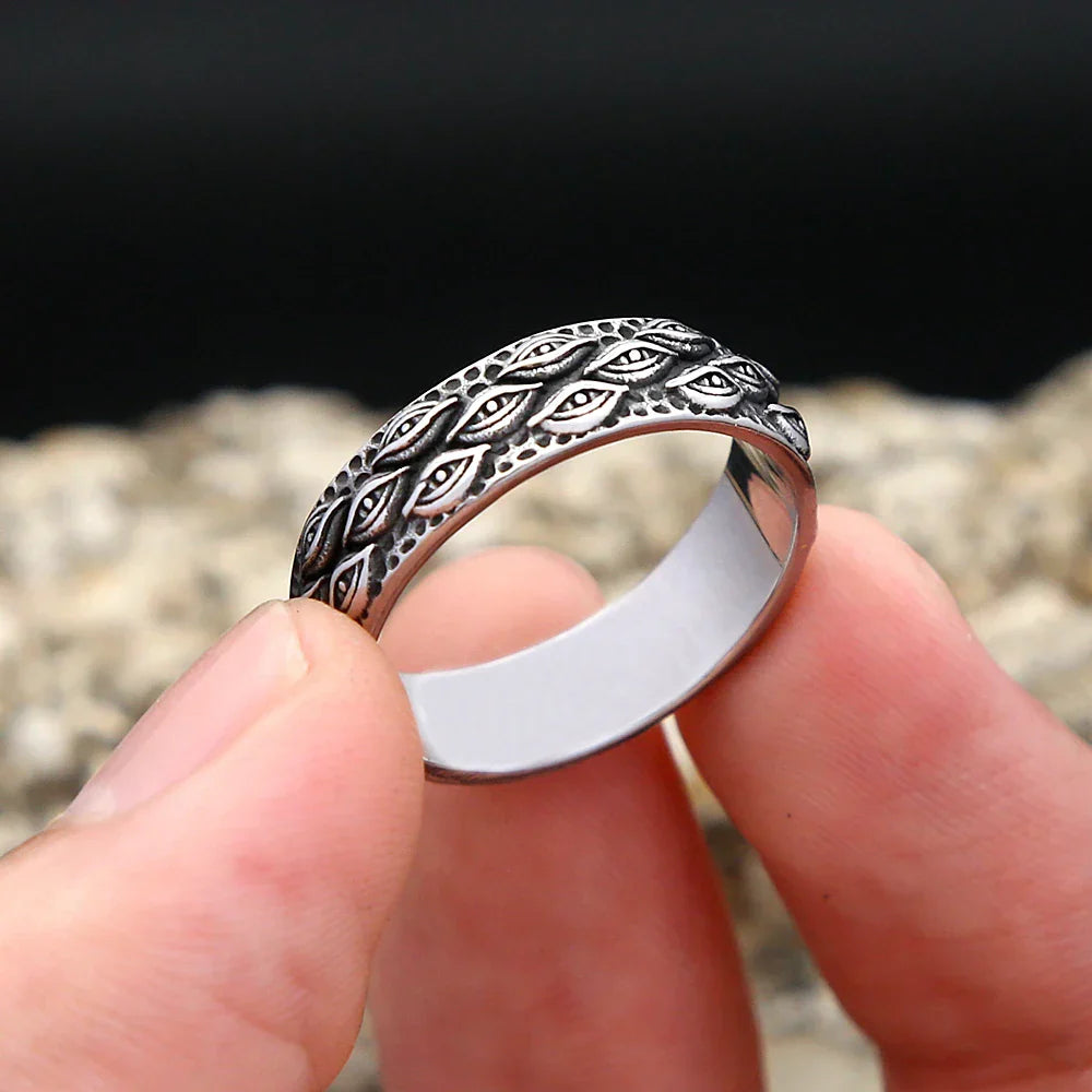 Gothic Ring – Mystic All Seeing Eye Punk Vintage Statement