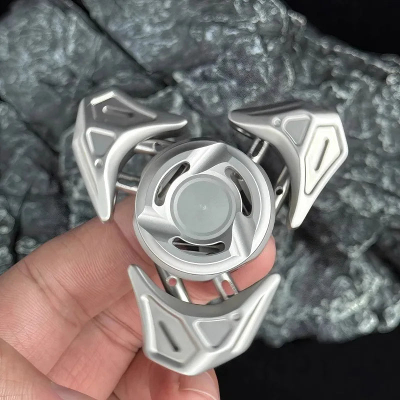 Fidget Spinner Metal Armor-Breaking Transformation - Blade Storm Cerberus Stainless Steel EDC