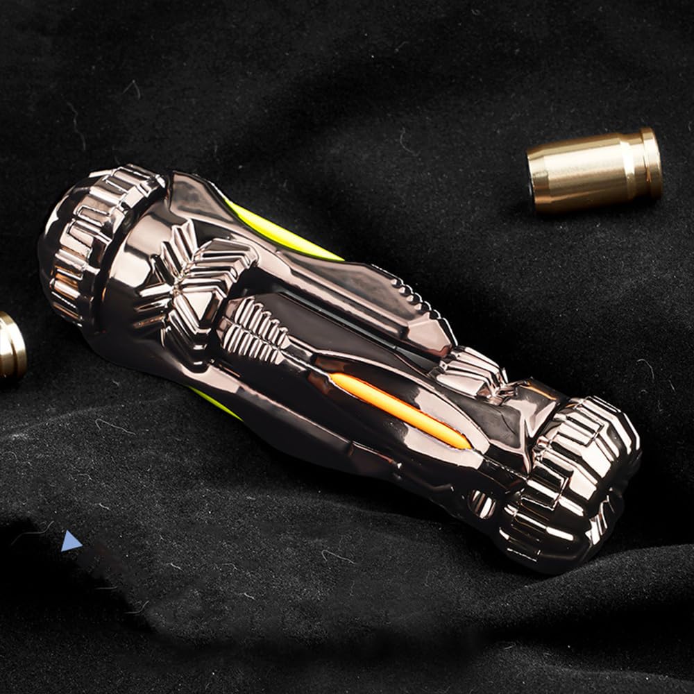 Vortex Blaster Mini Alloy EDC Toy | Shell Ejection & Glow Strip Fidget Blaster