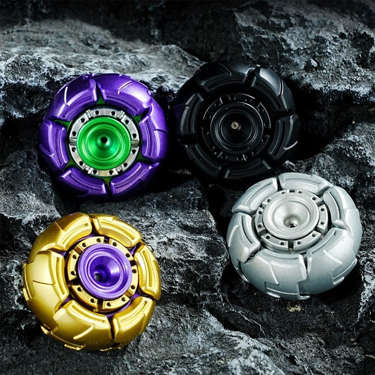 Fidget Spinner Metal Mecha Transforming - AlphaRevolve Stainless Steel EDC Spinner
