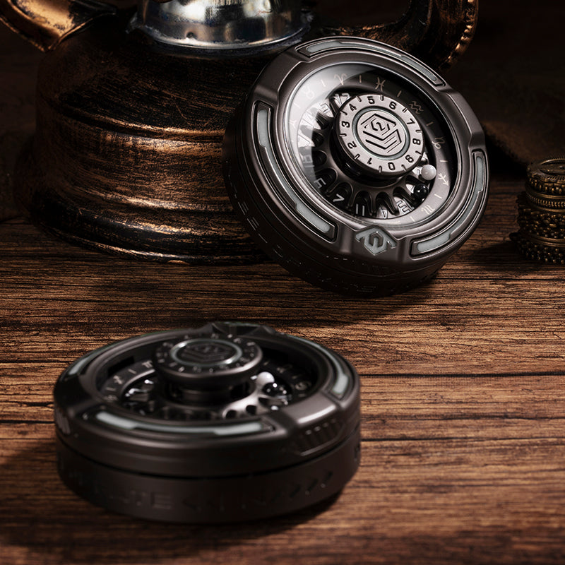 Fidget Spinner Metal Wheel of Fate Smooth Spin EDC Stress Relief Focus Desk Toy