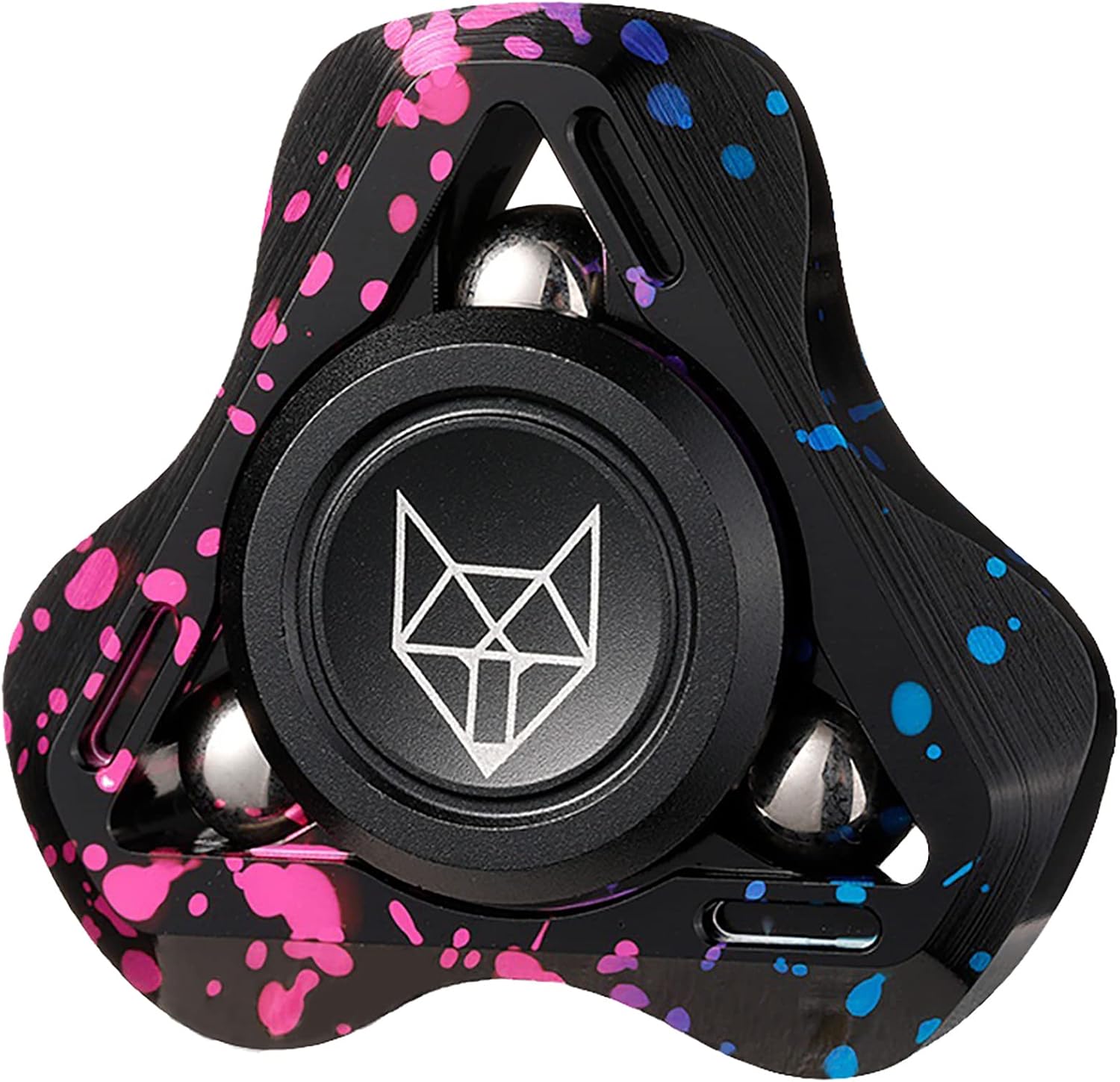 Helix Turbo Metal Fidget Spinner - Torpedo Design with Detachable Parts High Spin EDC