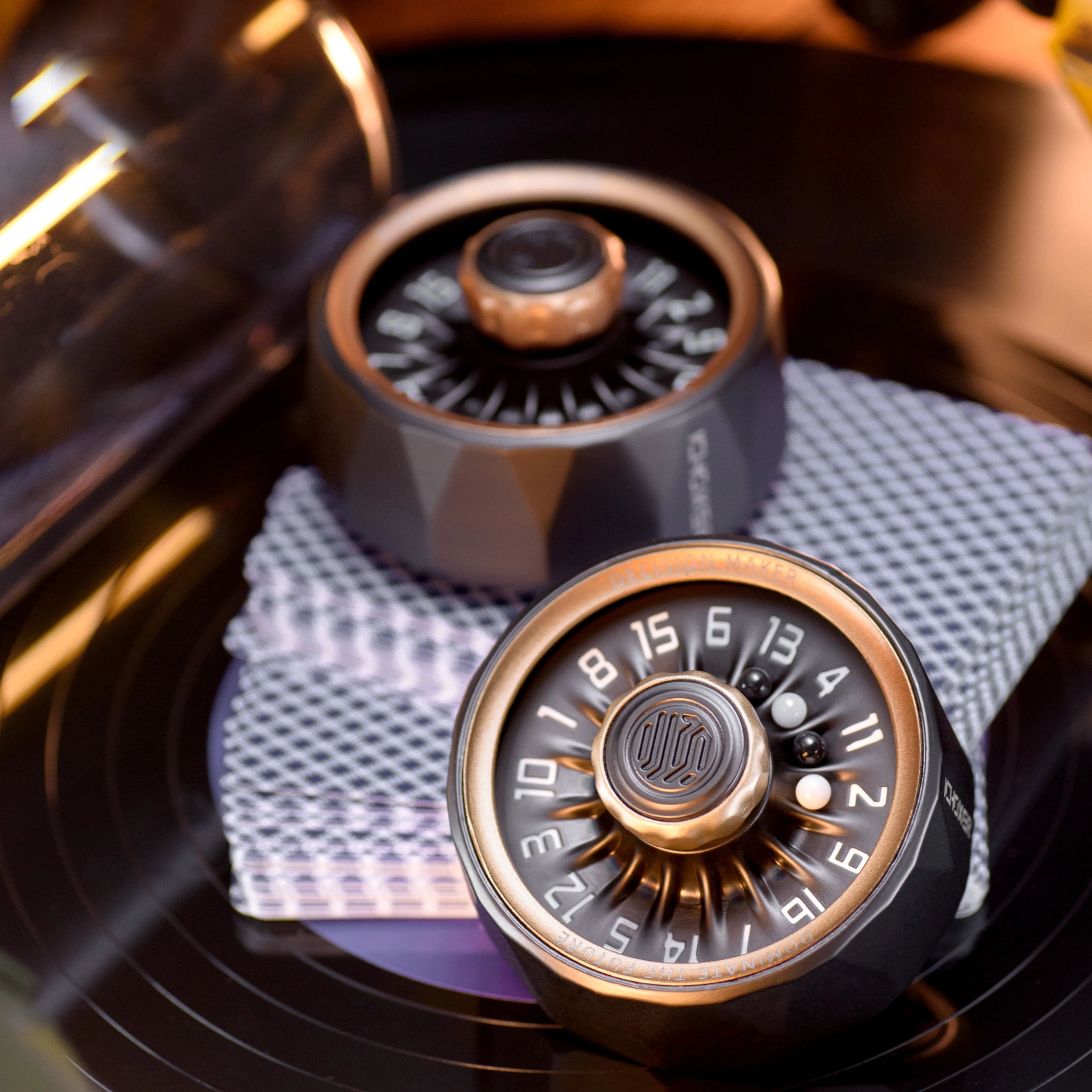 Fidget Spinner Metal Rechargeable Torque Wheel Dual-Direction - Galaxy Vortex EDC Stress Relief