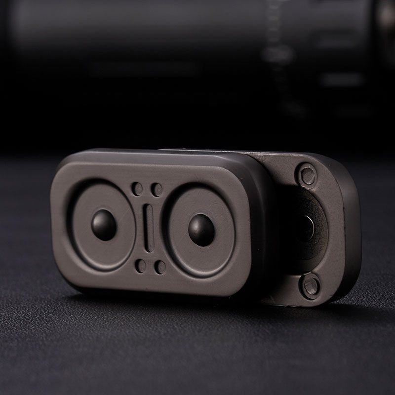 Owl Fidget Coin Titanium Magnetic Spinner - 360° Stress Relief EDC