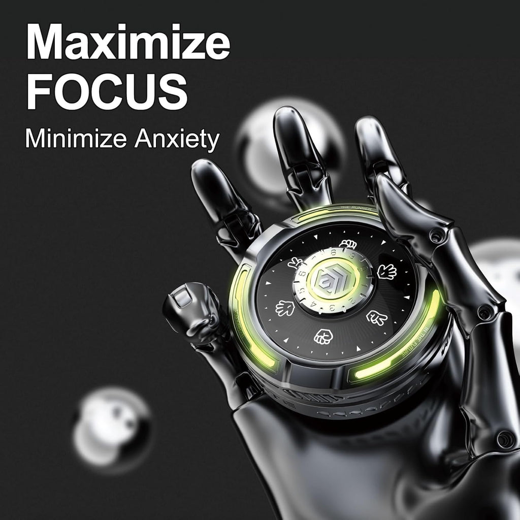Fidget Spinner Metal Wheel of Fate Smooth Spin EDC Stress Relief Focus Desk Toy