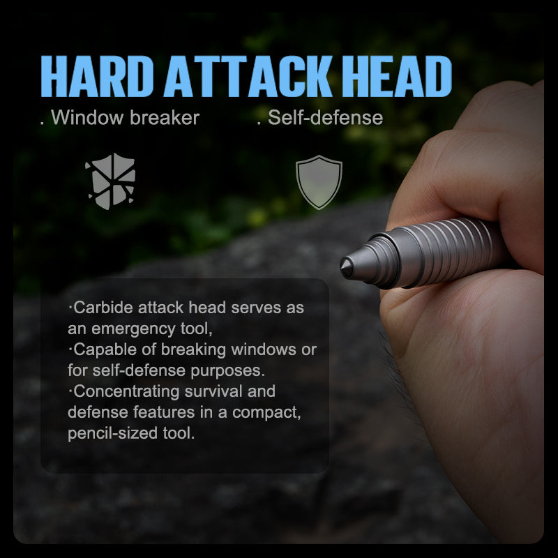 Bullet Ant 2.0 Titanium Bolt-Action Multi-Tool Pen - Tactical EDC