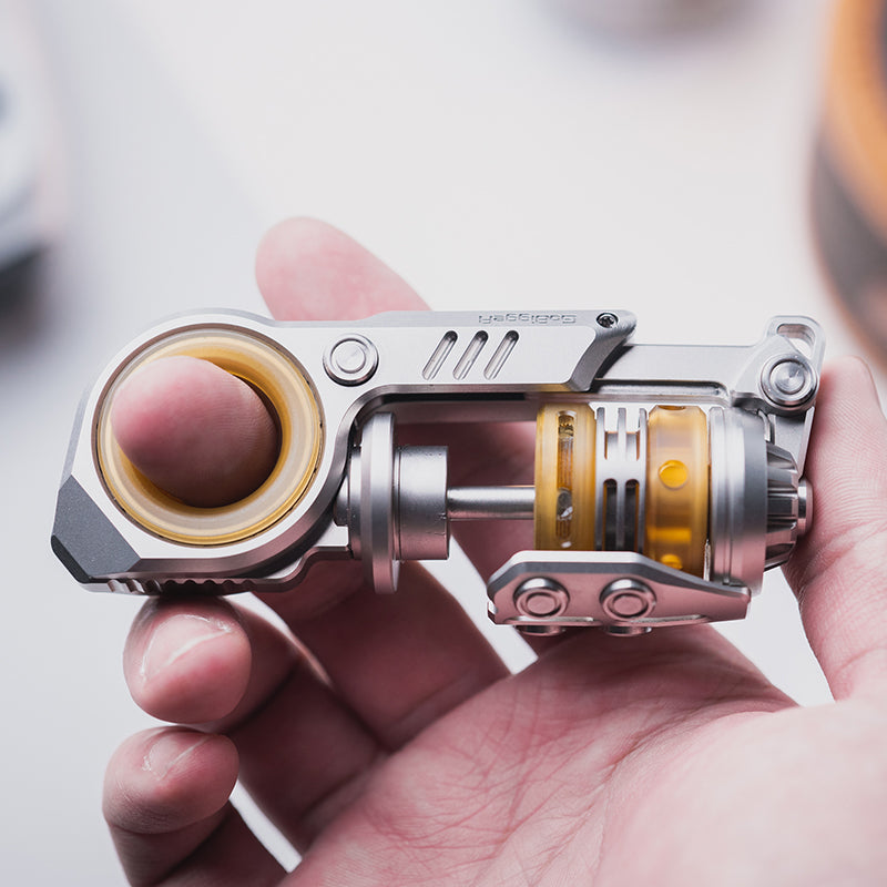 Fidget Spinner Slider – Sinian Titanium Multi-Mode Ratchet Premium EDC Toy