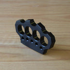 Brass Four Finger Knuckles – Aerospace Aluminum Alloy Ultra-Thick 15mm with Black Oxide detail image - detail view 5