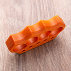 Brass Four Finger Knuckles – Bakelite with Vintage Dalton 22mm Ultra Thick Non-Metal detail image - detail view 5