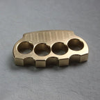 Brass Four Finger Knuckles – H59 with Duster Self Defense with Anti-Slip Tactical 640g detail image - detail view 6