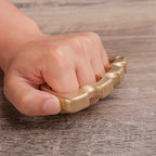 Brass Four Finger Knuckles – Model Z with Heavy Duty Ultra Large Holes detail image - detail view 4