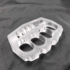 Brass Four Finger Knuckles – PVC Plastic with 14mm Ultra Thick Non-Metal Lightweight detail image - detail view 3