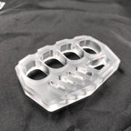 Brass Four Finger Knuckles – PVC Plastic with 14mm Ultra Thick Non-Metal Lightweight detail image - detail view 5