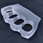 Brass Four Finger Knuckles – PVC Plastic with 14mm Ultra-Thick Non-Metal detail image - detail view 5