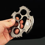 Brass Four Finger Knuckles – Zinc Alloy with CrossFire Game Edition 18mm Heavy Duty detail image