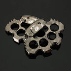 Brass Four Finger Knuckles – Zinc Alloy with CrossFire Game Edition 18mm Heavy Duty detail image - detail view 3
