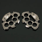 Brass Four Finger Knuckles – Zinc Alloy with CrossFire Game Edition 18mm Heavy Duty detail image - detail view 5