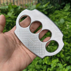 Brass Knuckles – Fascia Scraper Dual Purpose Massage Self Defense EDC Tool detail image - detail view 5