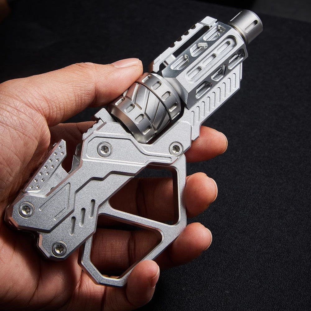 Fidget Toy Metal Fidget Toy Gun Shaped Zinc Alloy Stress Relief Toy EDC Fidget Anxiety Relief