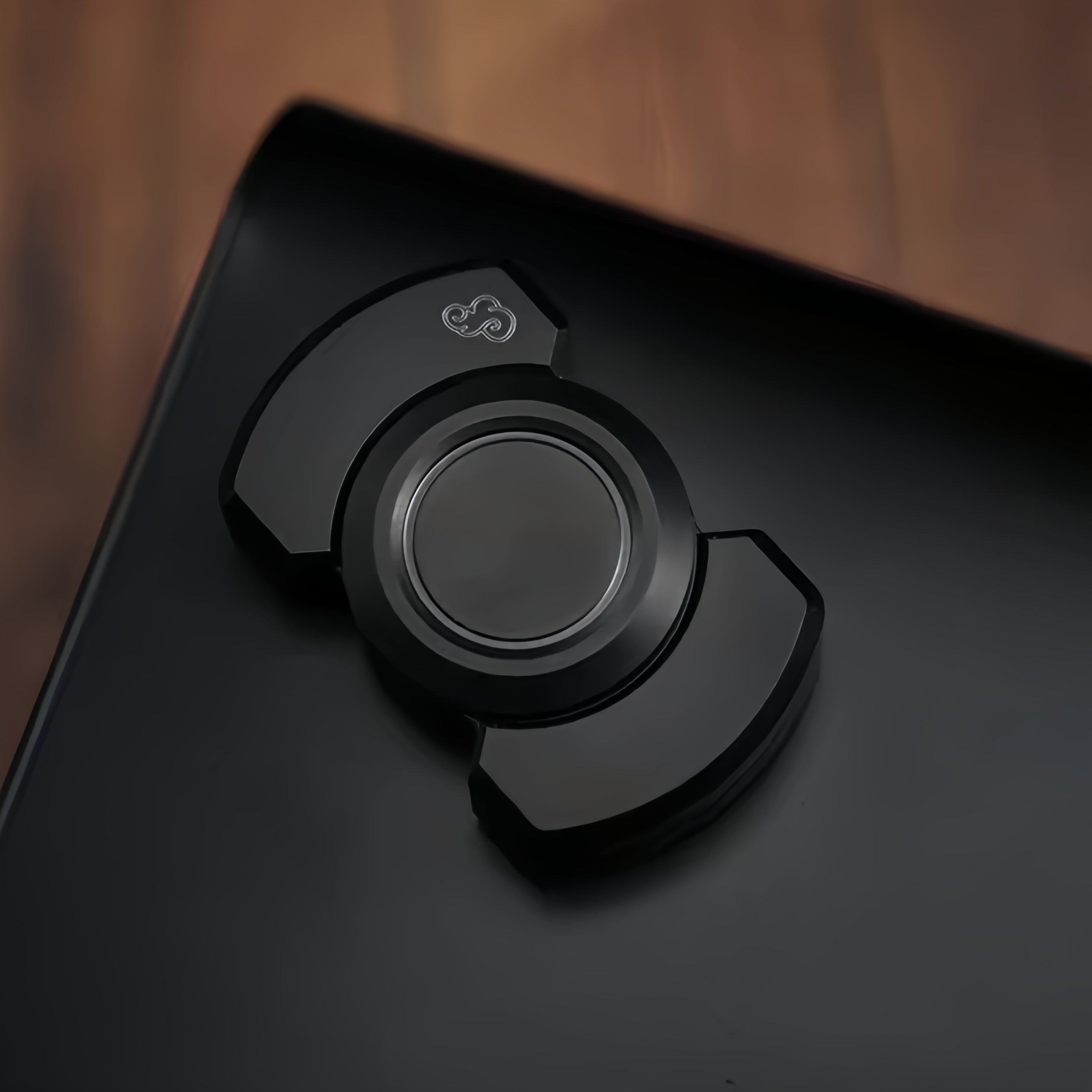 Square and Circle Mini Spinner - Stainless Steel Sound Fidget Toy