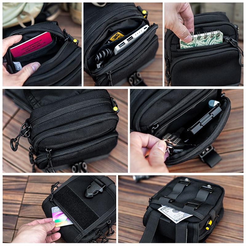Tactical Raccoon Bag - Multi-Functional Crossbody & Waist Pack EDC