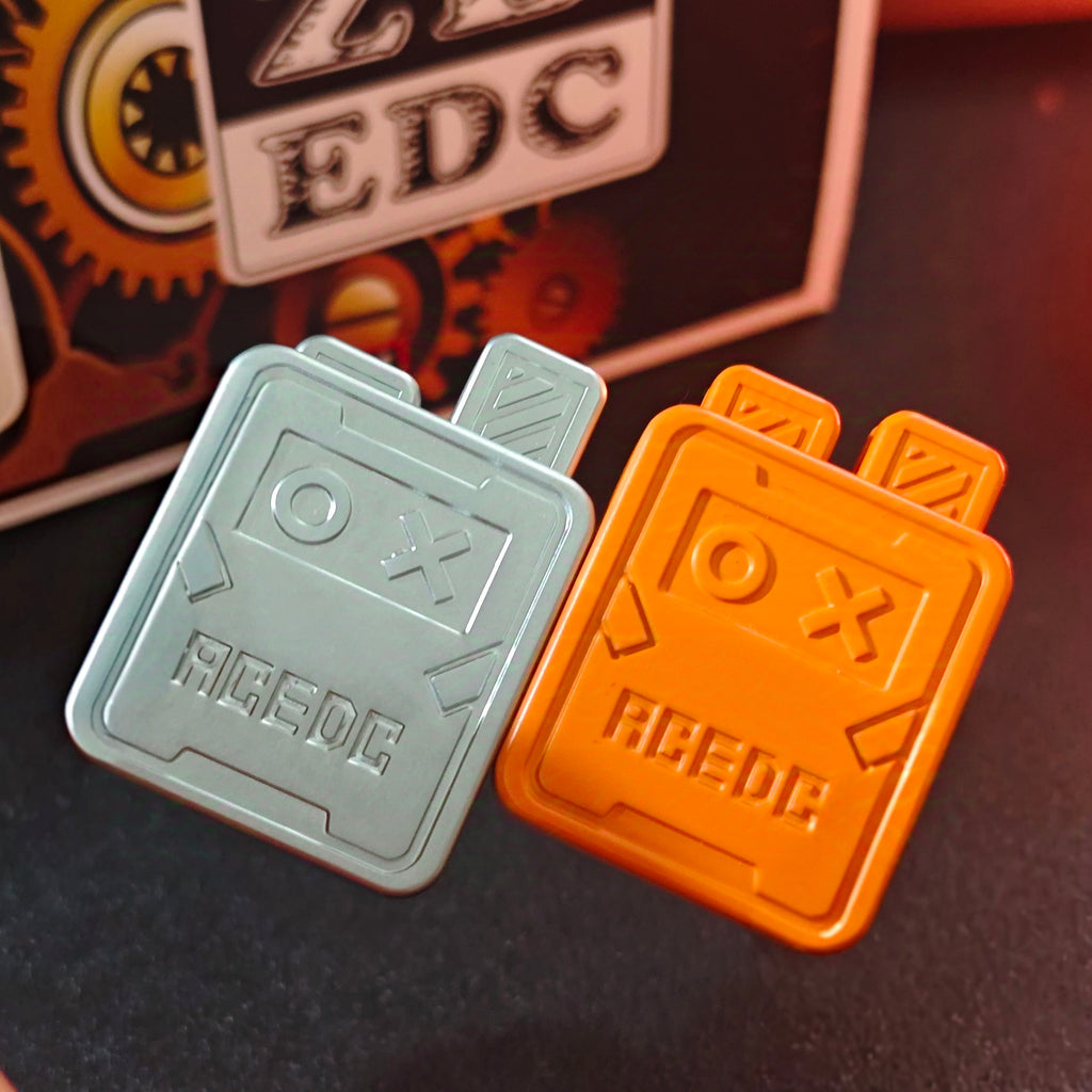 Fidget Toy Bunny Slider - Typewriter Tactile Clicks Popping Coin Perpetual Spin EDC Stress Relief
