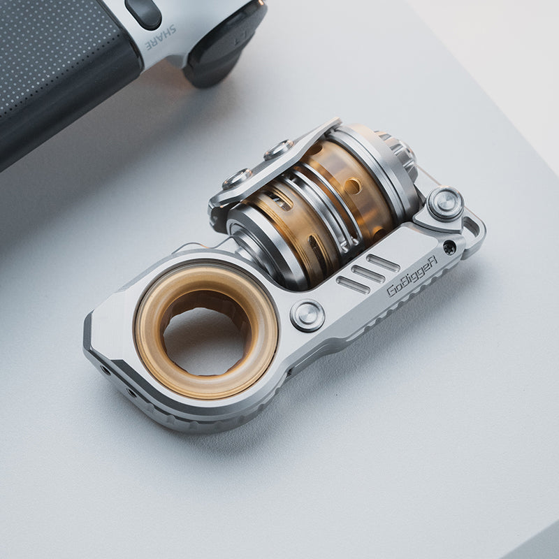 Fidget Spinner Slider – Sinian Titanium Multi-Mode Ratchet Premium EDC Toy