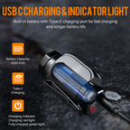 EDC Flashlight – UltraBright 1150 Lumen Rechargeable Headlamp detail image - detail view 12