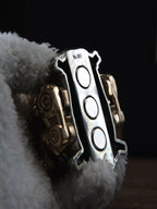 EDC Gadgets – Bronze Mechanical Gorilla Skull Mask with Interactive Art detail image - detail view 4