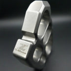 Brass Knuckles Stainless Steel Heavy Duty Full Grip 4 Finger EDC Self-Defense Knuckle Duster