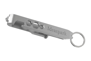 K-Smart 3.0 Titanium Keychain - 12-in-1 Multi-Tool with Quick-Release Mechanism EDC