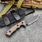 Fixed Blade Knife – Camping G10 Handle Custom Engraving Hunting Survival Tactical EDC detail image - detail view 3