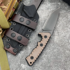 Fixed Blade Knife – Camping G10 Handle Custom Engraving Hunting Survival Tactical EDC detail image - detail view 4
